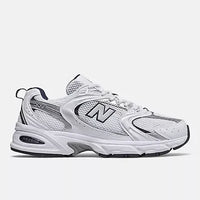 NB 530 - White with Natural Indigo / 36